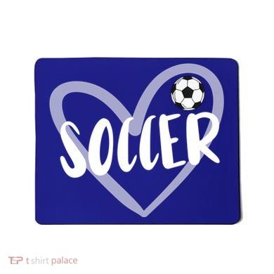 Soccer Heart Cool Gift Mousepad