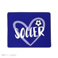 Soccer Heart Cool Gift Mousepad thumb 0