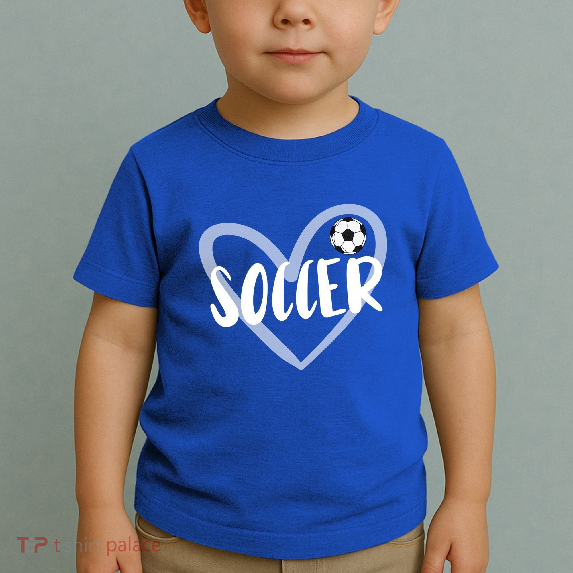 Soccer Heart Cool Gift Toddler T-Shirt