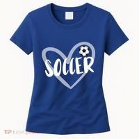 Soccer Heart Cool Gift Women's T-Shirt thumb 0