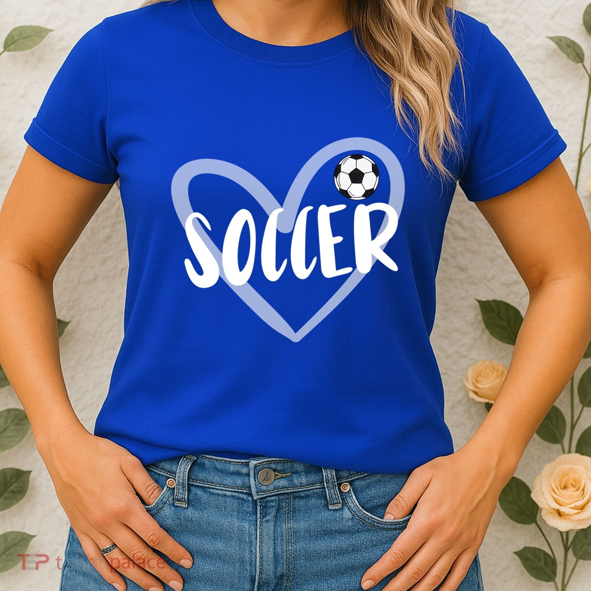 Soccer Heart Cool Gift Women's T-Shirt