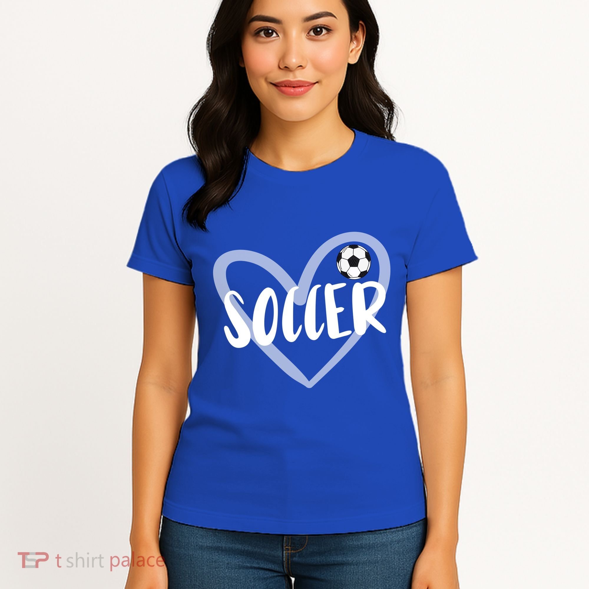 Soccer Heart Cool Gift Women's T-Shirt