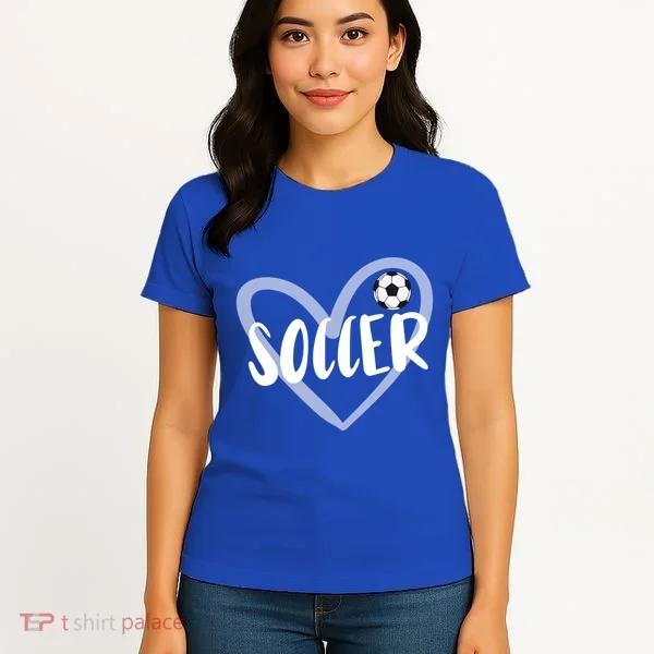 Soccer Heart Cool Gift Women's T-Shirt
