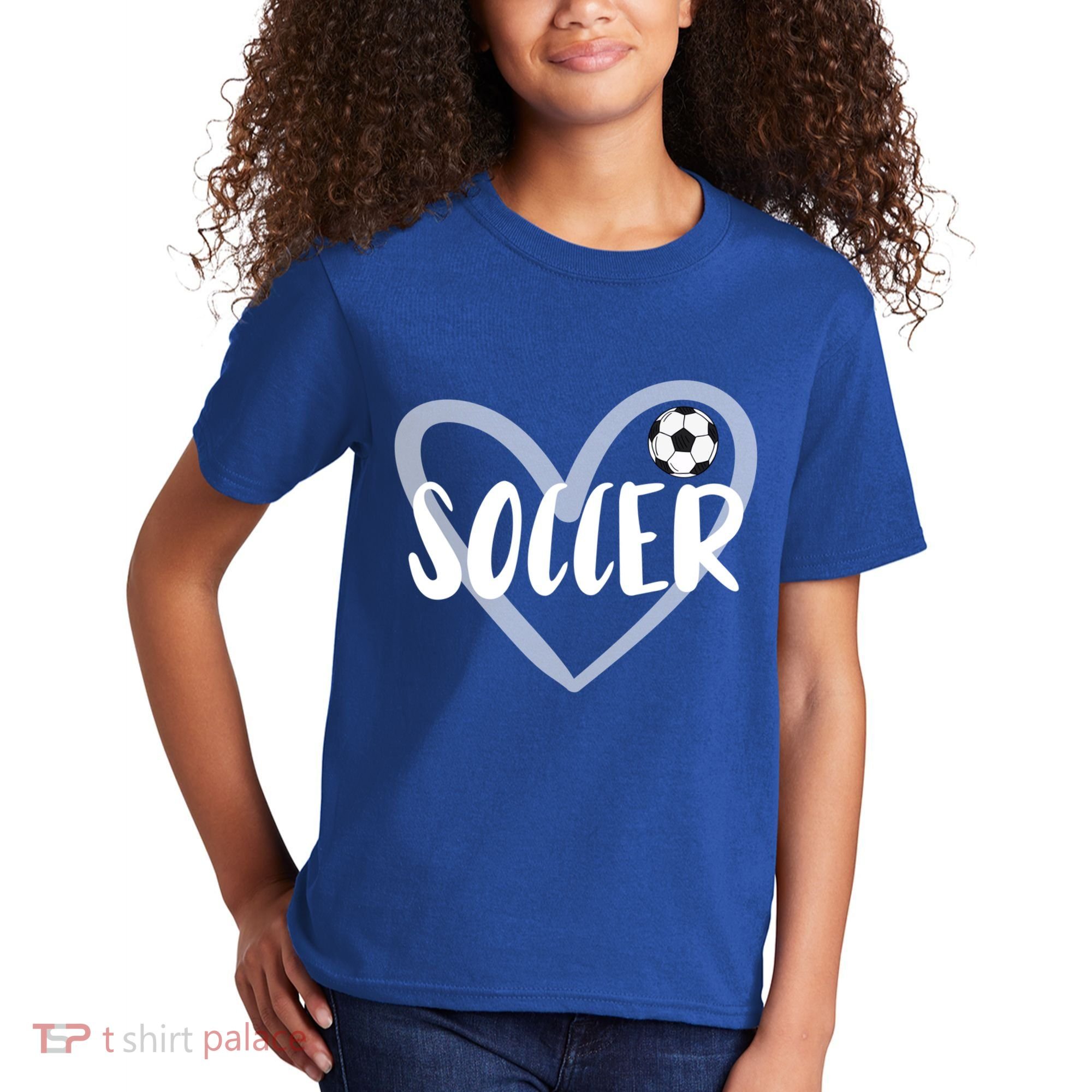 Soccer Heart Cool Gift Kids T-Shirt