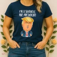 IM A Shithole Mr. President Funny Trump Women's T-Shirt thumb 2