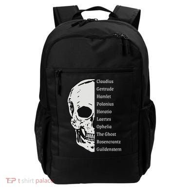 ShakespeareS Hamlet Cast & Skull Backpack