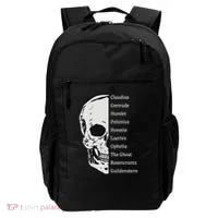 ShakespeareS Hamlet Cast & Skull Backpack thumb 0