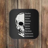 ShakespeareS Hamlet Cast & Skull Coaster thumb 0