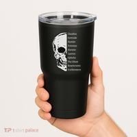 ShakespeareS Hamlet Cast & Skull Tumbler thumb 2