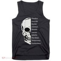 ShakespeareS Hamlet Cast & Skull Tank Top thumb 0