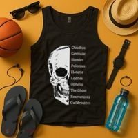 ShakespeareS Hamlet Cast & Skull Tank Top thumb 4