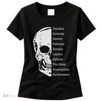 ShakespeareS Hamlet Cast & Skull Women's T-Shirt thumb 0