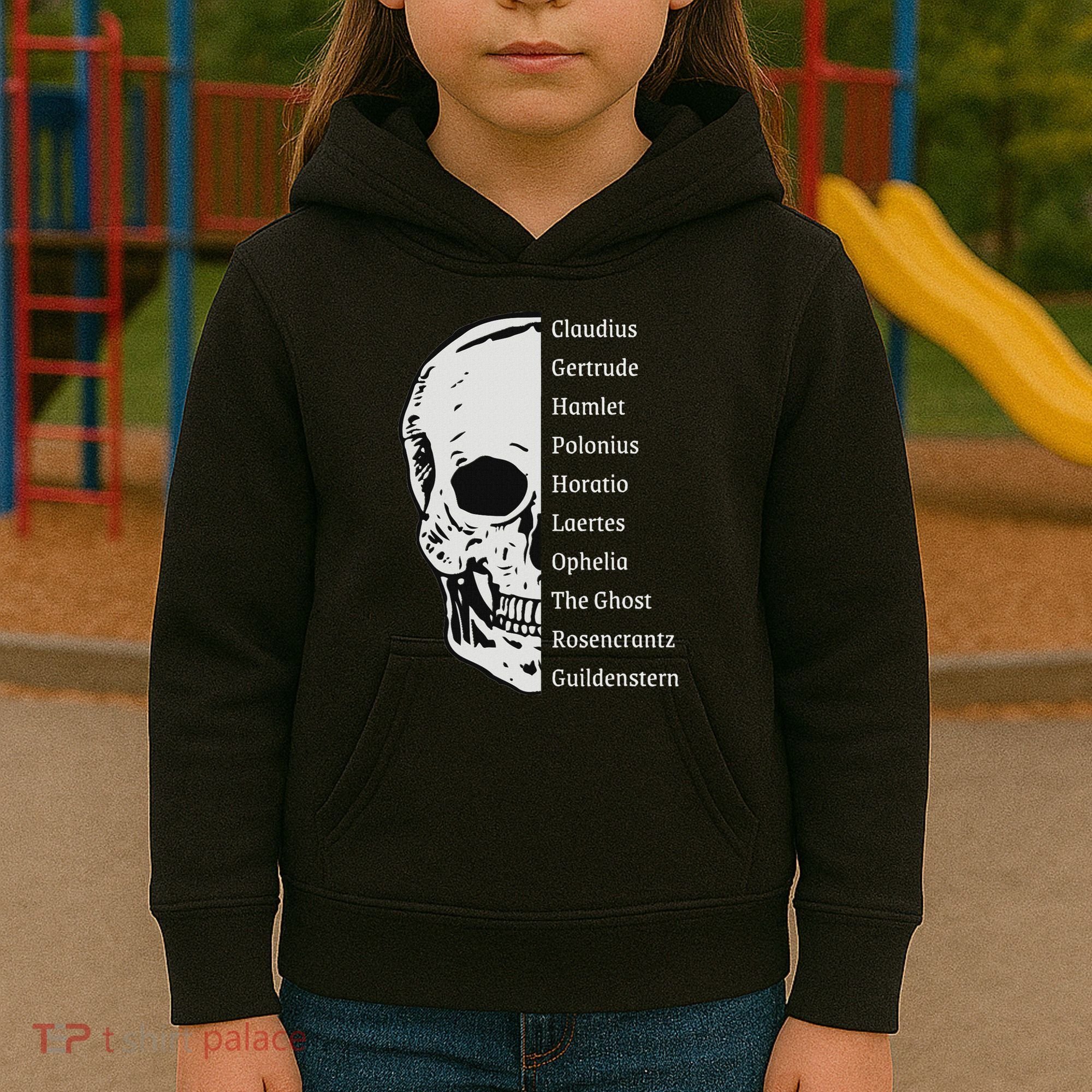 ShakespeareS Hamlet Cast & Skull Kids Hoodie