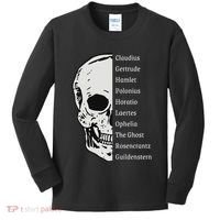 ShakespeareS Hamlet Cast & Skull Kids Long Sleeve Shirt thumb 0