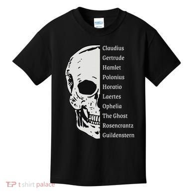 ShakespeareS Hamlet Cast & Skull Kids T-Shirt