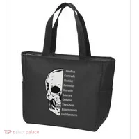 ShakespeareS Hamlet Cast & Skull Tote Bag thumb 3