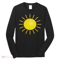 Sun Halloween Costume Funny Halloween Long Sleeve Shirt thumb 0