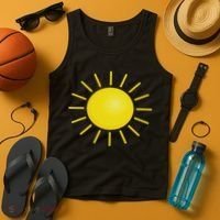 Sun Halloween Costume Funny Halloween Tank Top thumb 4