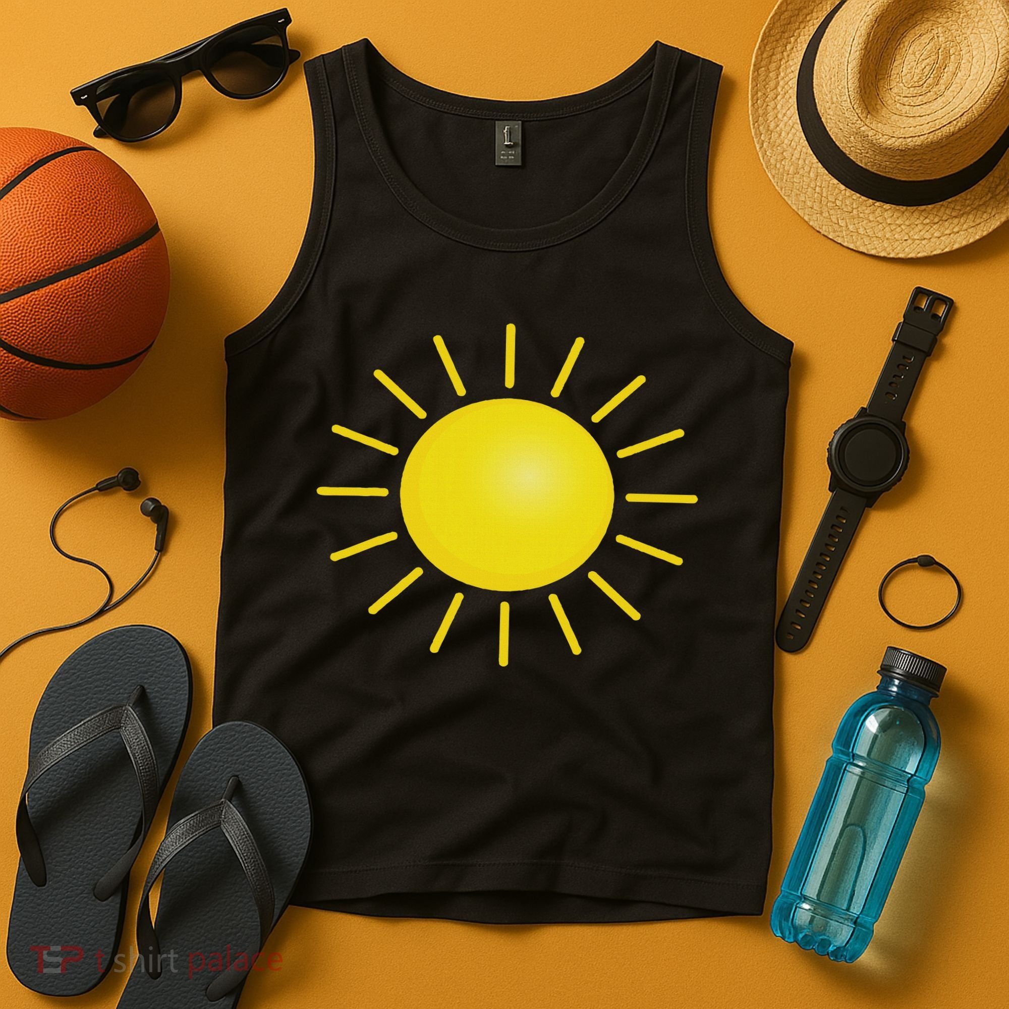 Sun Halloween Costume Funny Halloween Tank Top