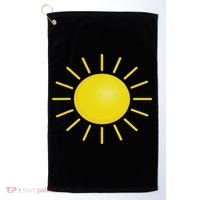 Sun Halloween Costume Funny Halloween Golf Towel thumb 0
