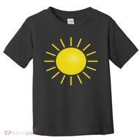 Sun Halloween Costume Funny Halloween Toddler T-Shirt thumb 0
