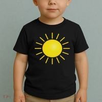 Sun Halloween Costume Funny Halloween Toddler T-Shirt thumb 2
