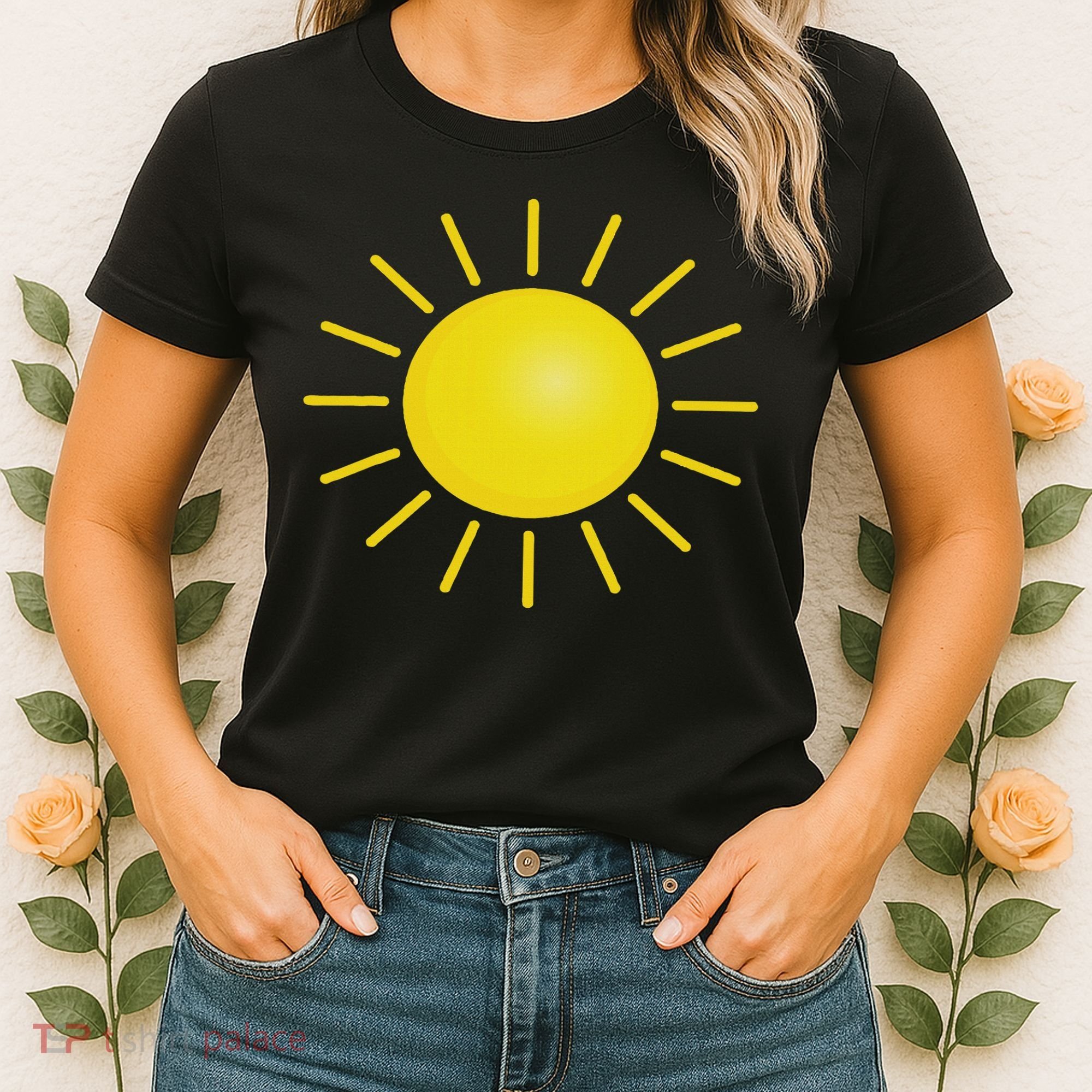 Sun Halloween Costume Funny Halloween Women's T-Shirt