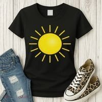 Sun Halloween Costume Funny Halloween Women's T-Shirt thumb 3