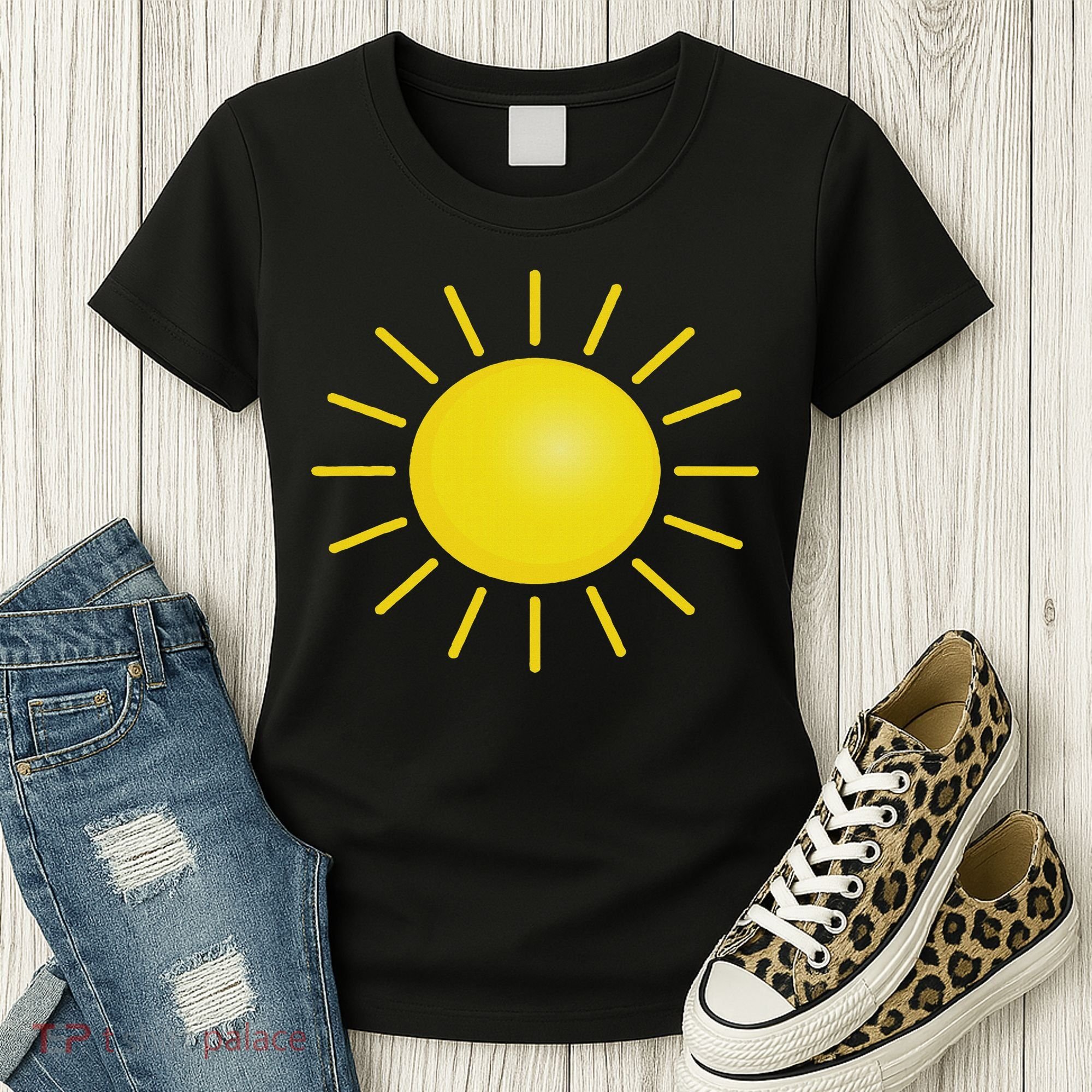 Sun Halloween Costume Funny Halloween Women's T-Shirt