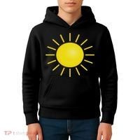 Sun Halloween Costume Funny Halloween Kids Hoodie thumb 4