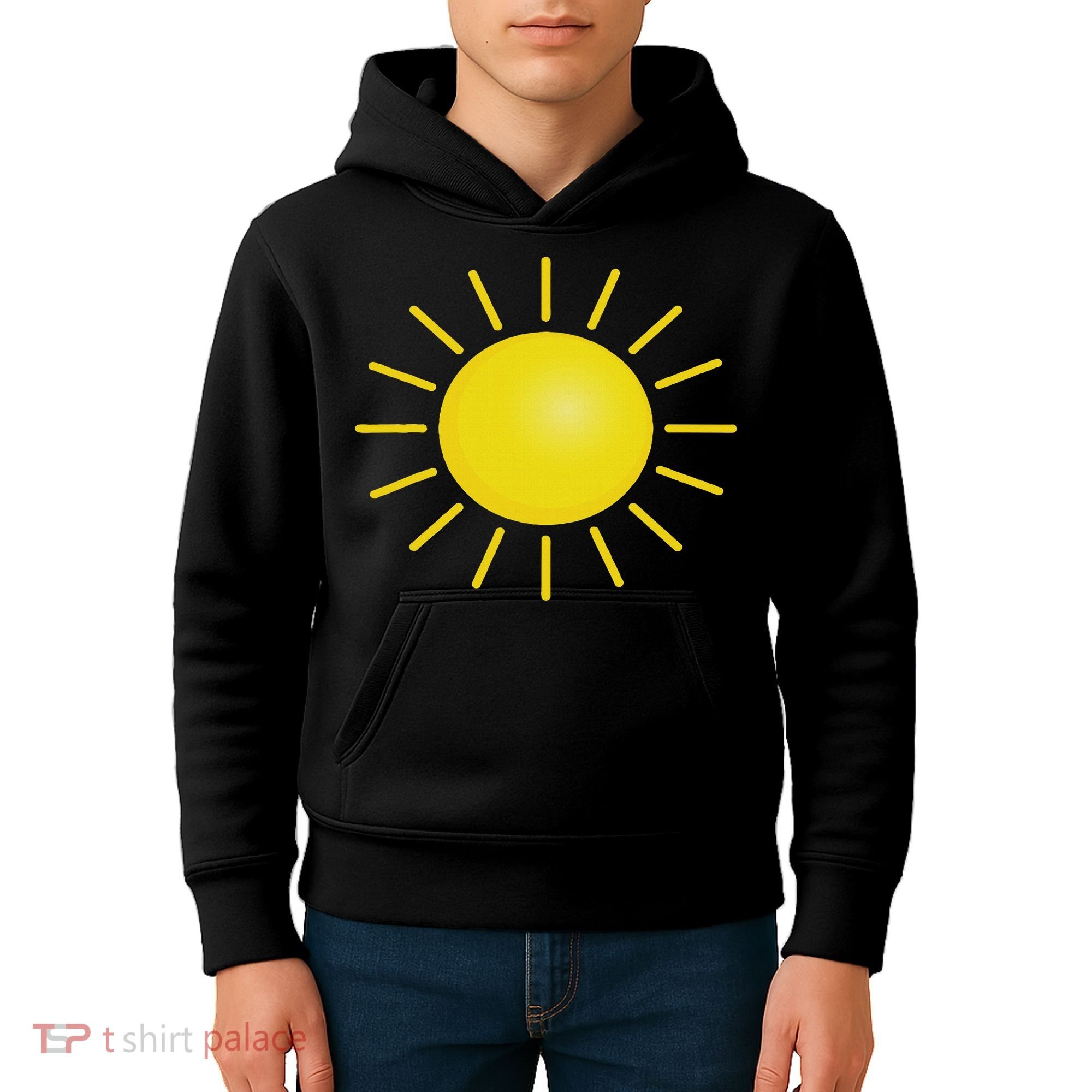 Sun Halloween Costume Funny Halloween Kids Hoodie
