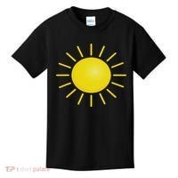Sun Halloween Costume Funny Halloween Kids T-Shirt thumb 0