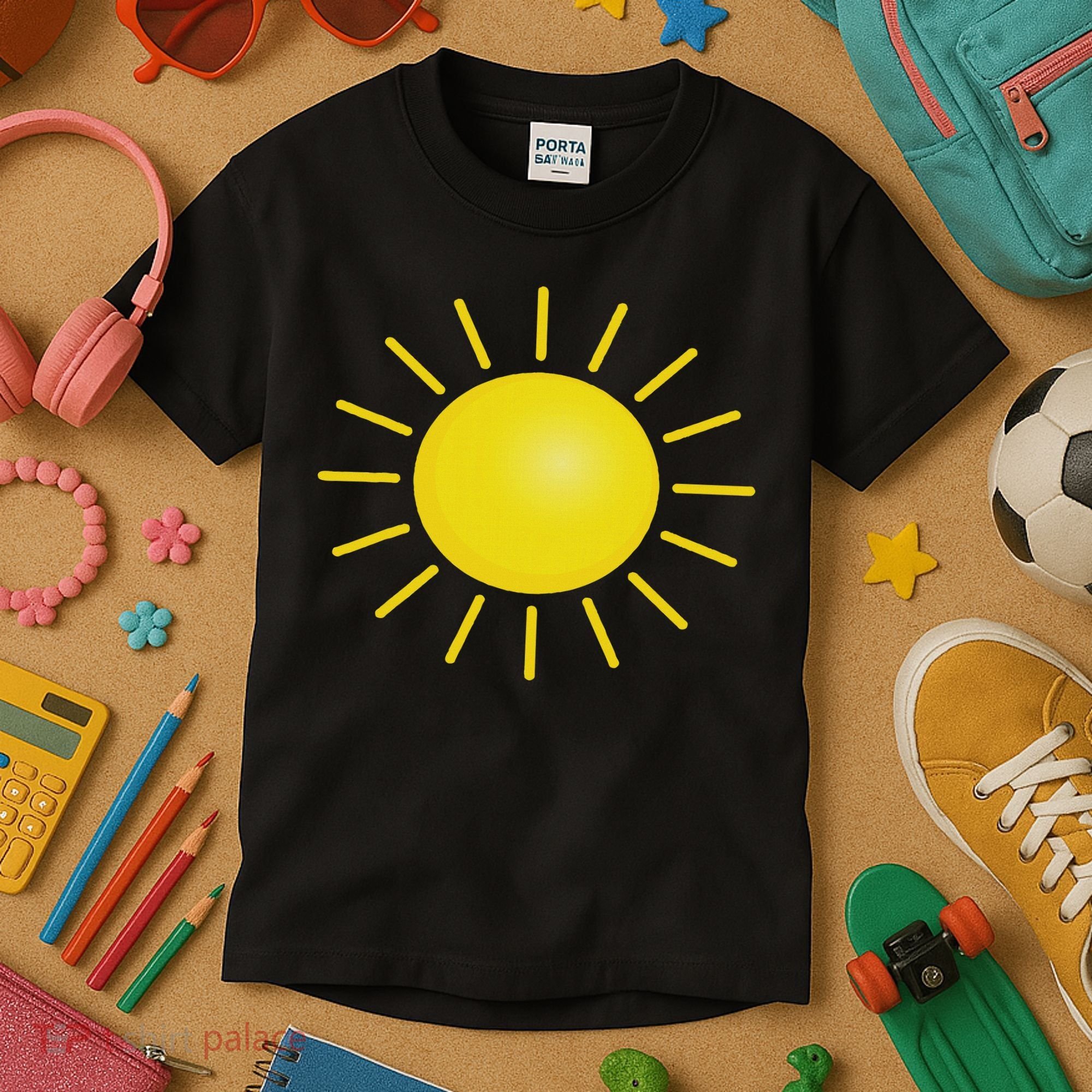 Sun Halloween Costume Funny Halloween Kids T-Shirt
