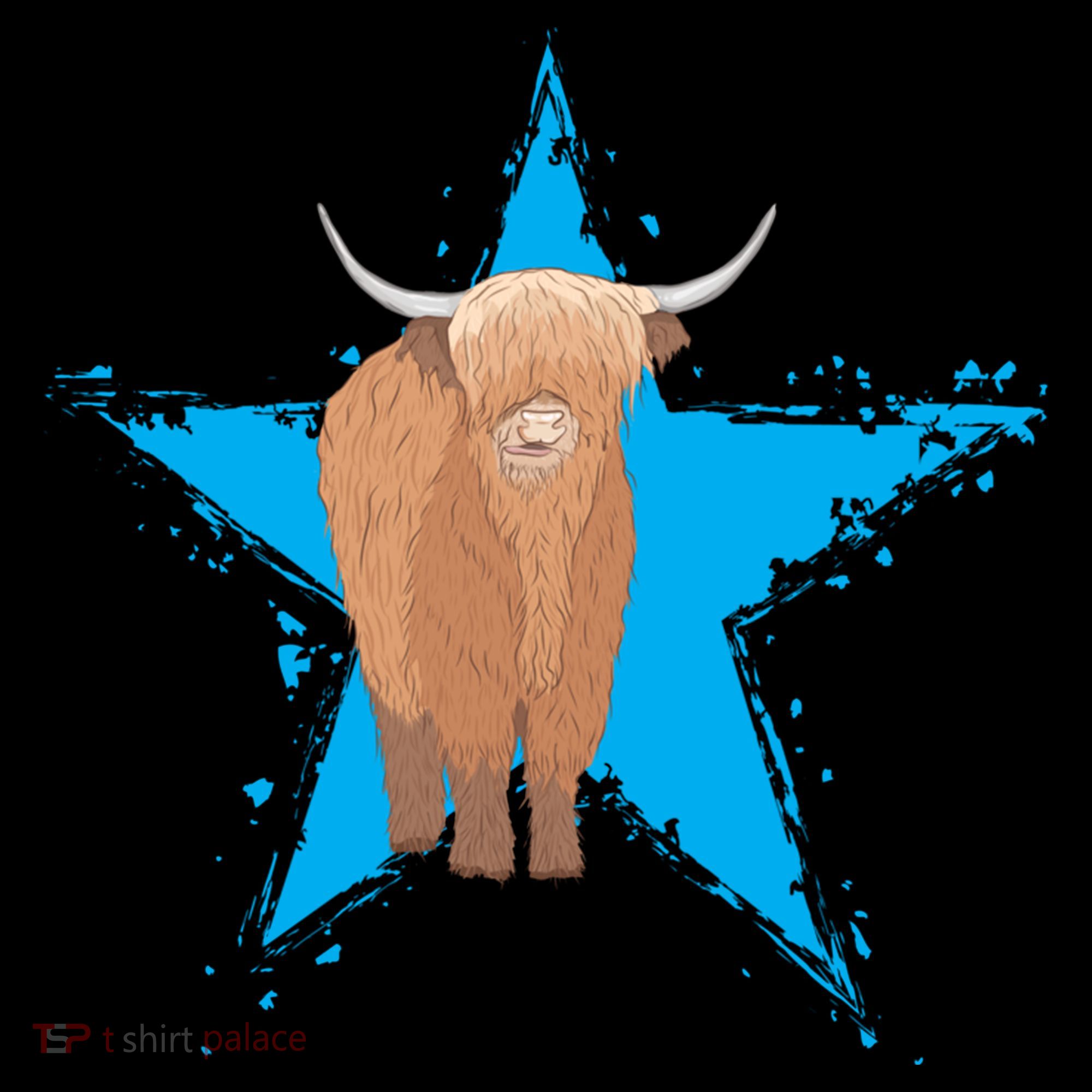 Scottish Highland Cow Star Cow Love Scottish Highland Cows Gift Coffee Mug