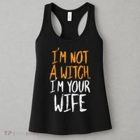 Spooky Halloween Couple Costume Witchy Love Women's Tank Top thumb 3