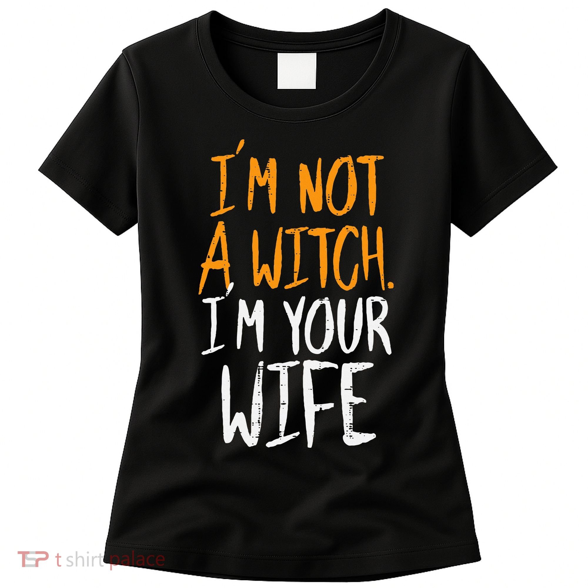 Spooky Halloween Couple Costume Witchy Love Women's T-Shirt