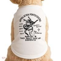 Snake Handling Church Appalachia Pentecostal Doggie Tank thumb 0