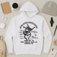 Snake Handling Church Appalachia Pentecostal Hoodie thumb 3