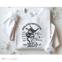Snake Handling Church Appalachia Pentecostal Sweatshirt thumb 2