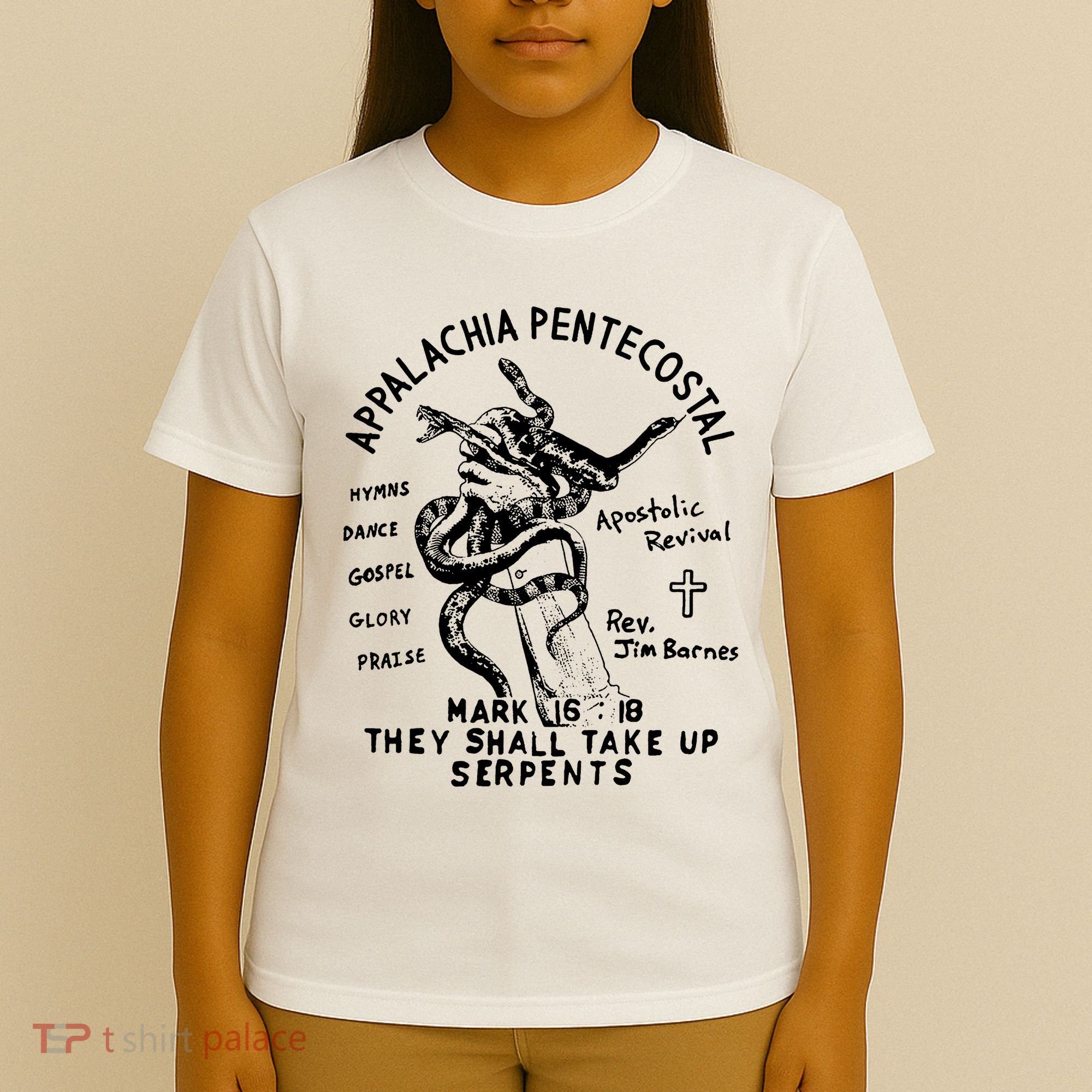 Snake Handling Church Appalachia Pentecostal T-Shirt