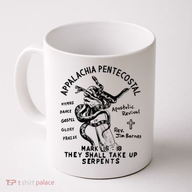 Snake Handling Church Appalachia Pentecostal Coffee Mug