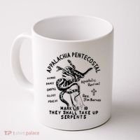 Snake Handling Church Appalachia Pentecostal Coffee Mug thumb 0