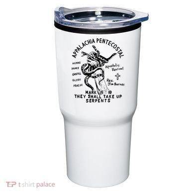 Snake Handling Church Appalachia Pentecostal Tumbler
