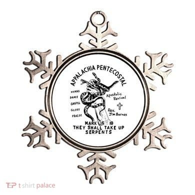 Snake Handling Church Appalachia Pentecostal Ornament