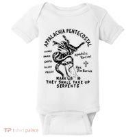 Snake Handling Church Appalachia Pentecostal Baby Bodysuit thumb 0