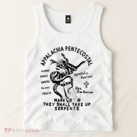 Snake Handling Church Appalachia Pentecostal Tank Top thumb 2