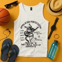 Snake Handling Church Appalachia Pentecostal Tank Top thumb 4