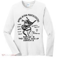 Snake Handling Church Appalachia Pentecostal Women's Long Sleeve Shirt thumb 0