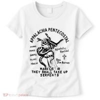 Snake Handling Church Appalachia Pentecostal Women's T-Shirt thumb 0