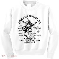 Snake Handling Church Appalachia Pentecostal Kids Sweatshirt thumb 0